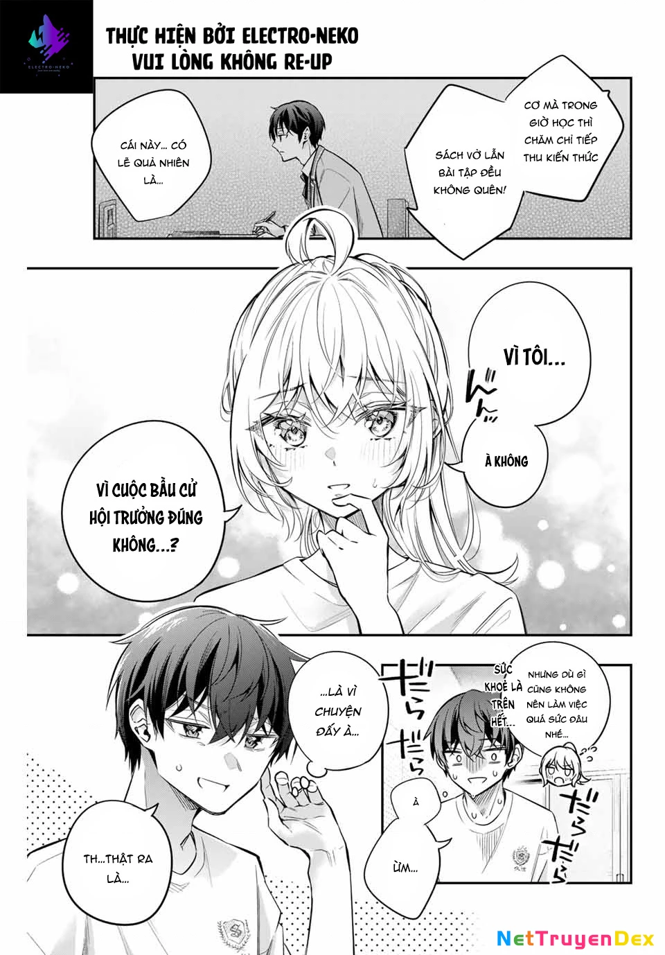 Arya-san bàn bên thi thoảng lại thả thính tôi bằng tiếng Nga Chapter 35 - Trang 2