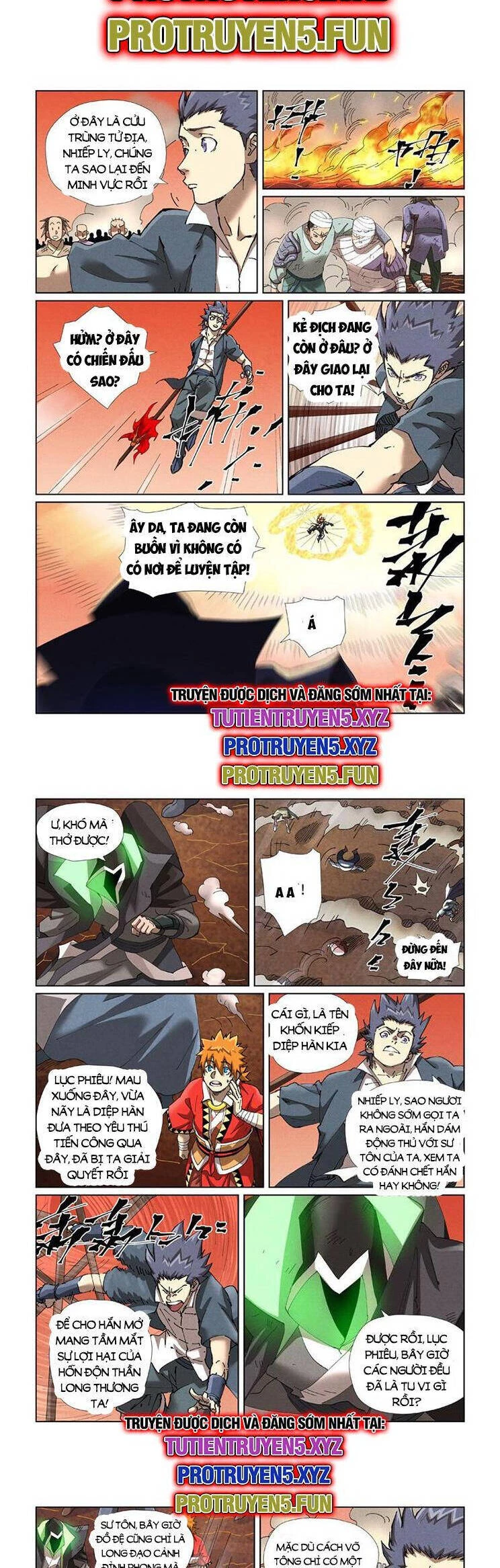 Yêu Thần Ký Chapter 585 - Trang 4