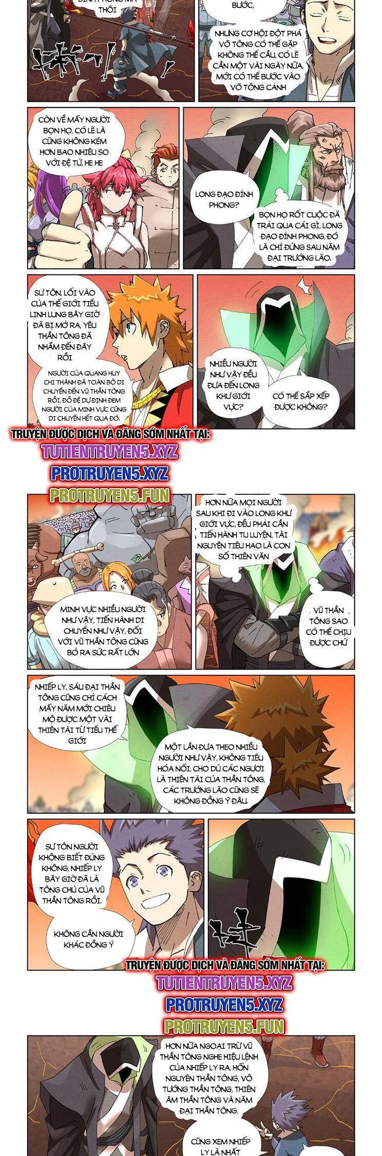 Yêu Thần Ký Chapter 585 - Trang 4