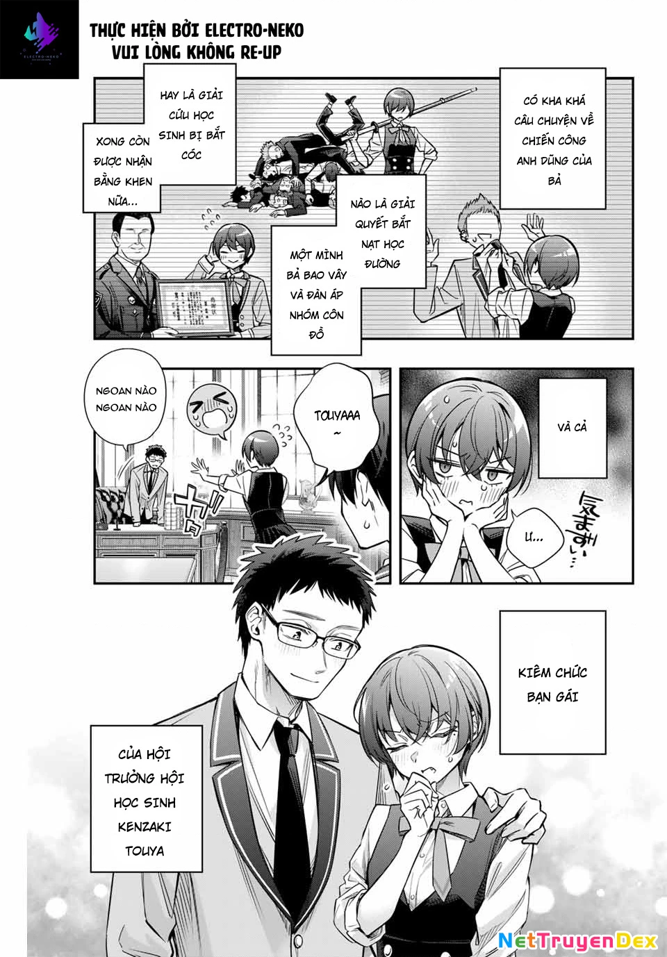 Arya-san bàn bên thi thoảng lại thả thính tôi bằng tiếng Nga Chapter 36 - Trang 2