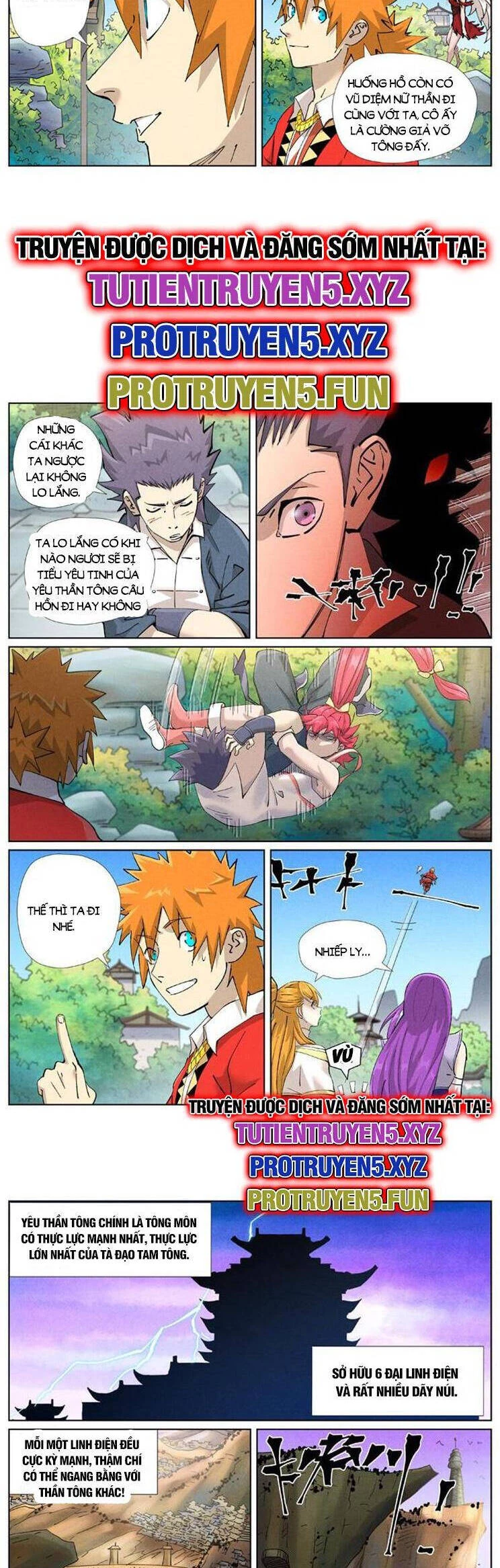 Yêu Thần Ký Chapter 588 - Trang 4