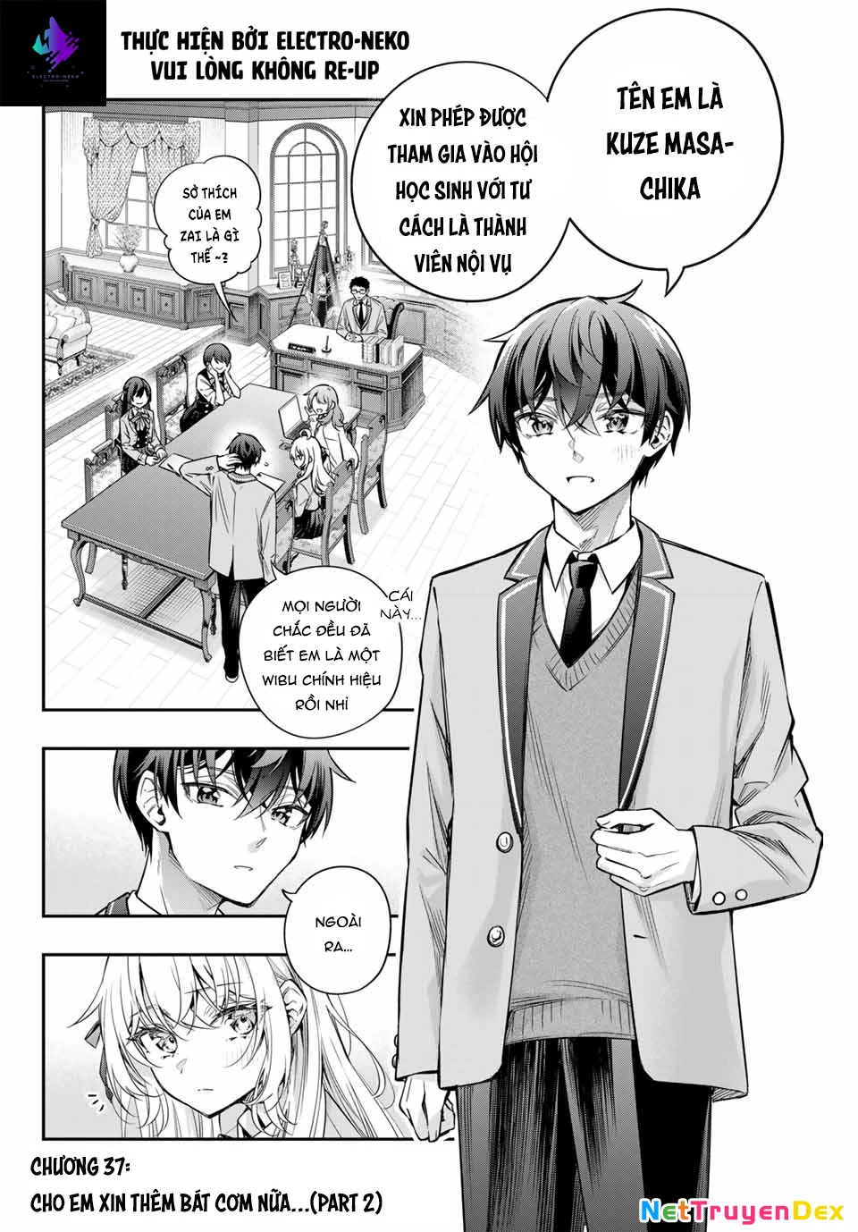 Arya-san bàn bên thi thoảng lại thả thính tôi bằng tiếng Nga Chapter 37 - Trang 2