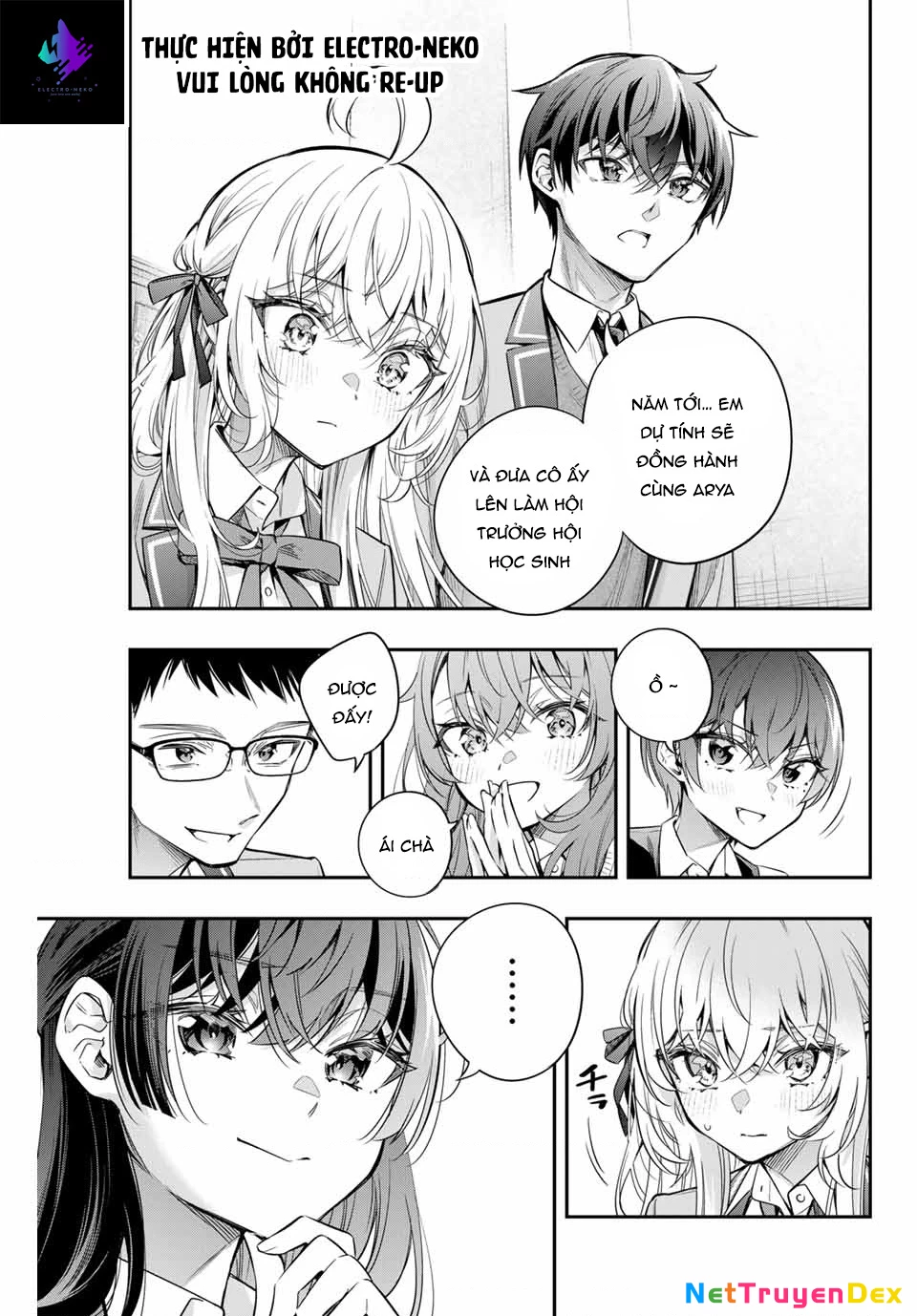 Arya-san bàn bên thi thoảng lại thả thính tôi bằng tiếng Nga Chapter 37 - Trang 2