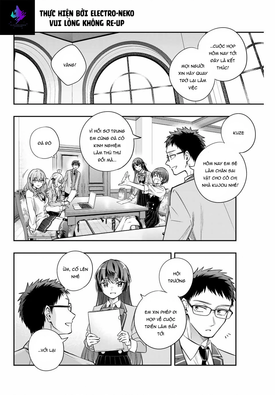 Arya-san bàn bên thi thoảng lại thả thính tôi bằng tiếng Nga Chapter 37 - Trang 2