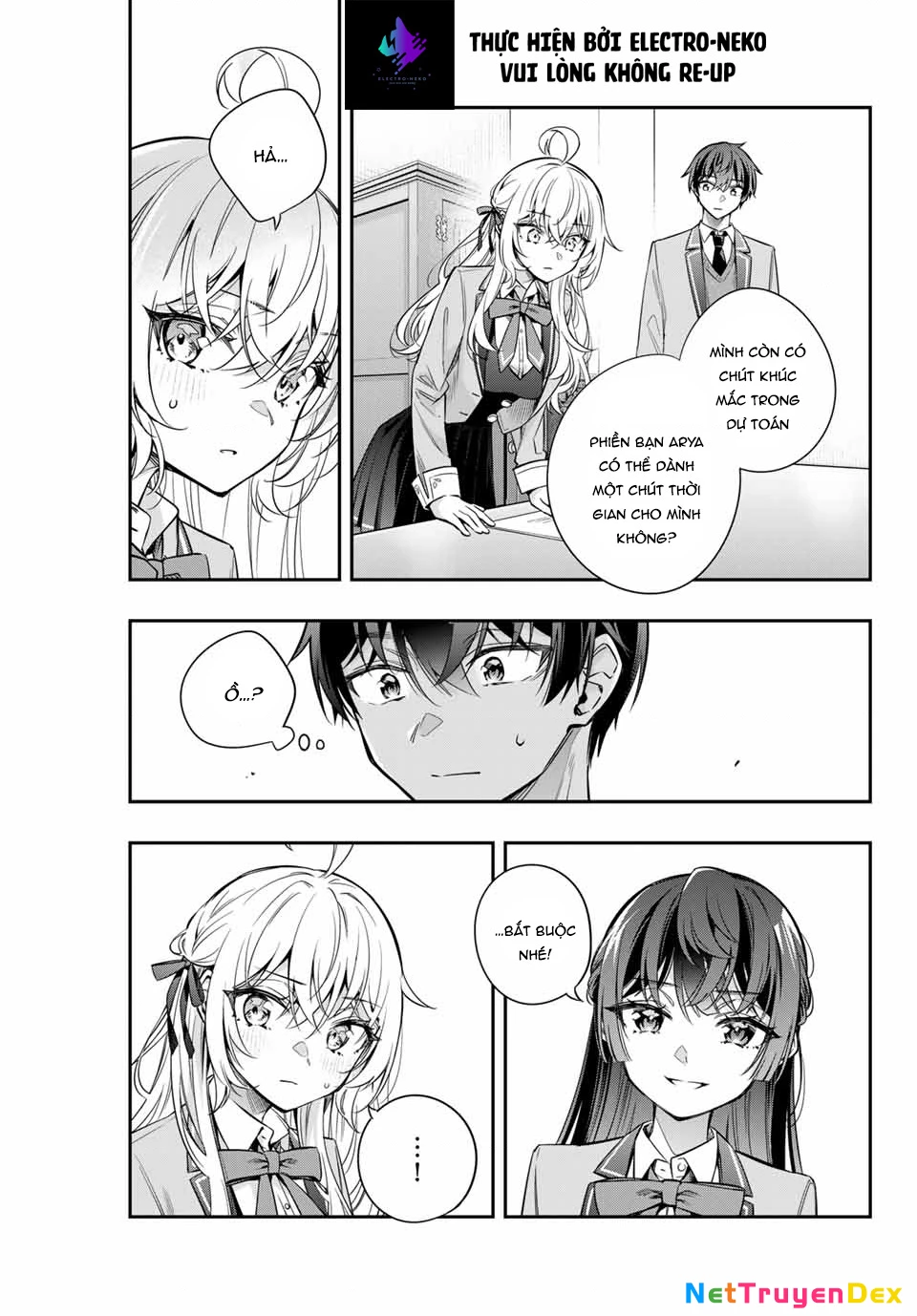 Arya-san bàn bên thi thoảng lại thả thính tôi bằng tiếng Nga Chapter 37 - Trang 2