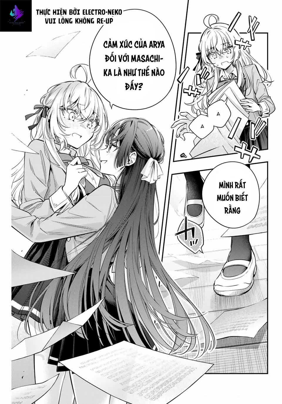 Arya-san bàn bên thi thoảng lại thả thính tôi bằng tiếng Nga Chapter 37 - Trang 2