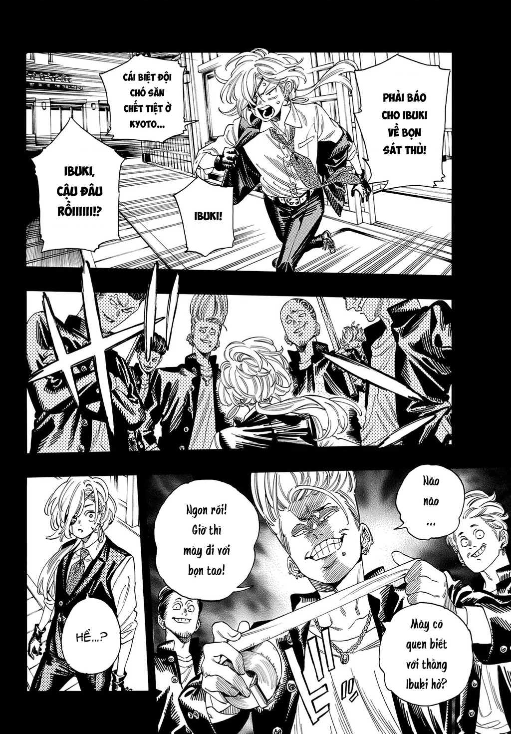 Vệ Sĩ Của Akabane Honeko Chapter 19: . Cuộc phản công từ cao trung Kinigashima - Trang 4