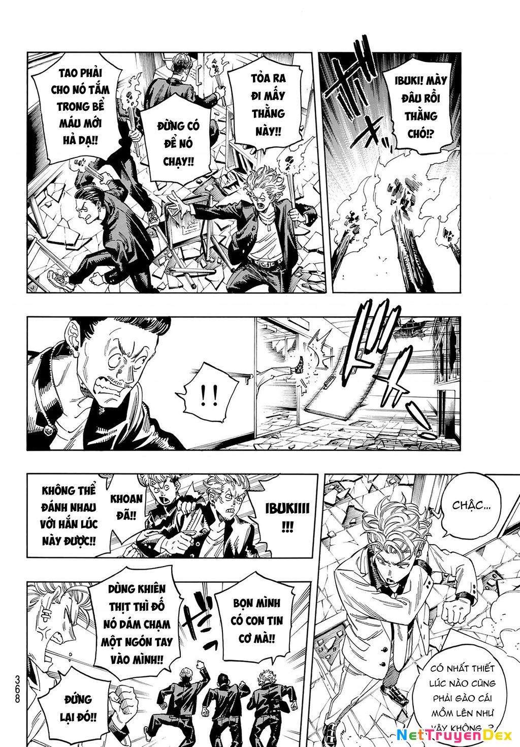 Vệ Sĩ Của Akabane Honeko Chapter 19: . Cuộc phản công từ cao trung Kinigashima - Trang 4