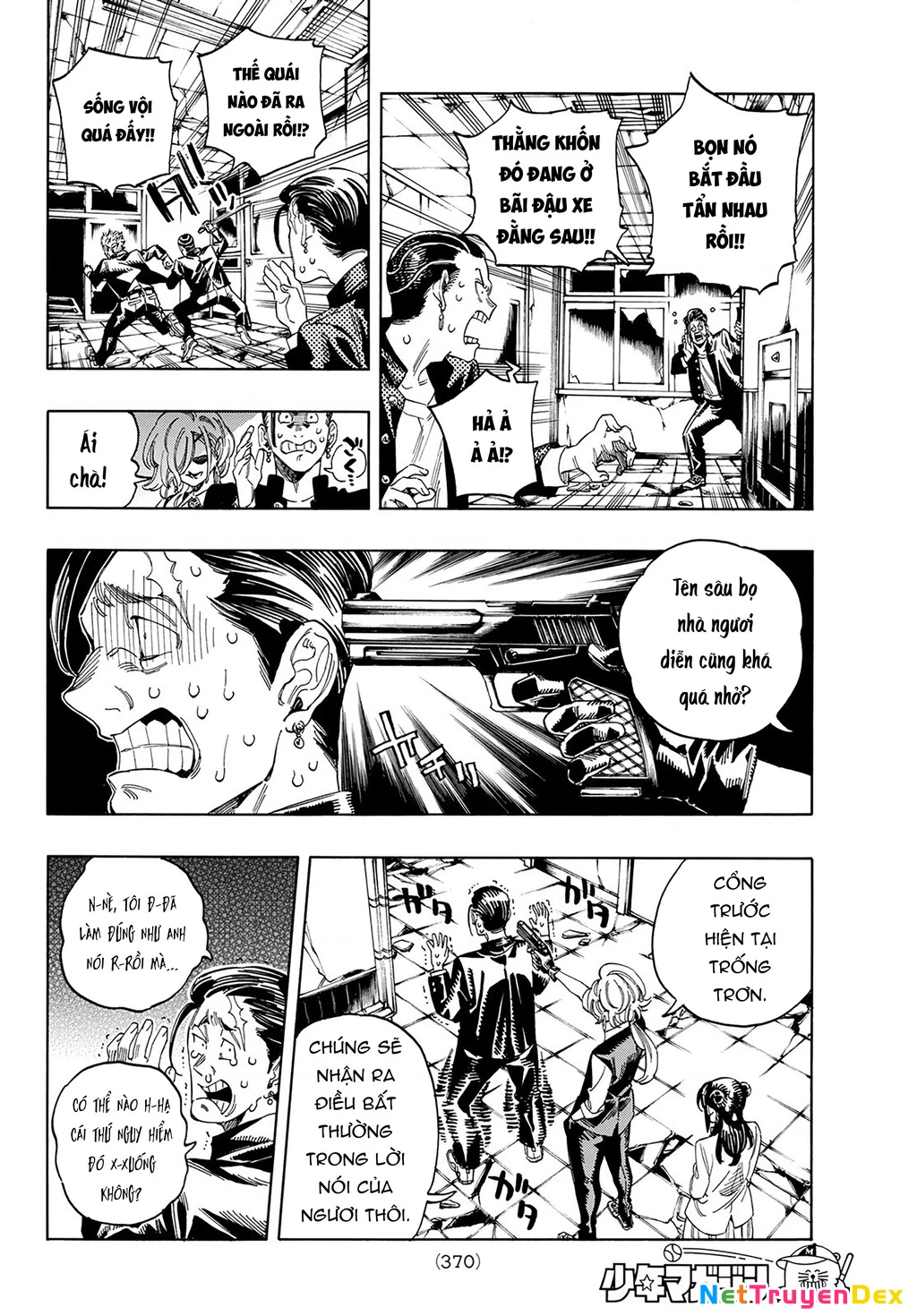 Vệ Sĩ Của Akabane Honeko Chapter 19: . Cuộc phản công từ cao trung Kinigashima - Trang 4