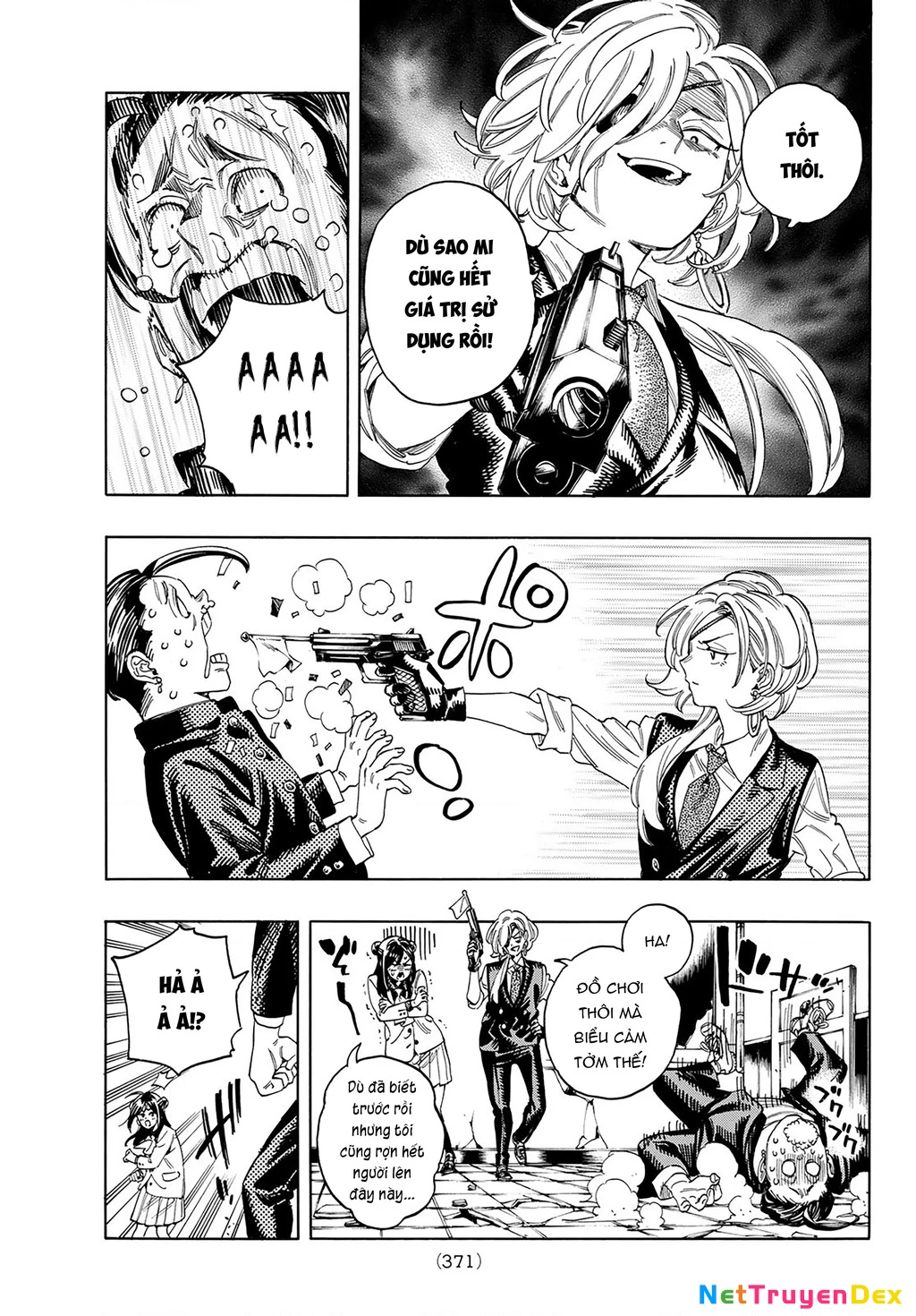 Vệ Sĩ Của Akabane Honeko Chapter 19: . Cuộc phản công từ cao trung Kinigashima - Trang 4