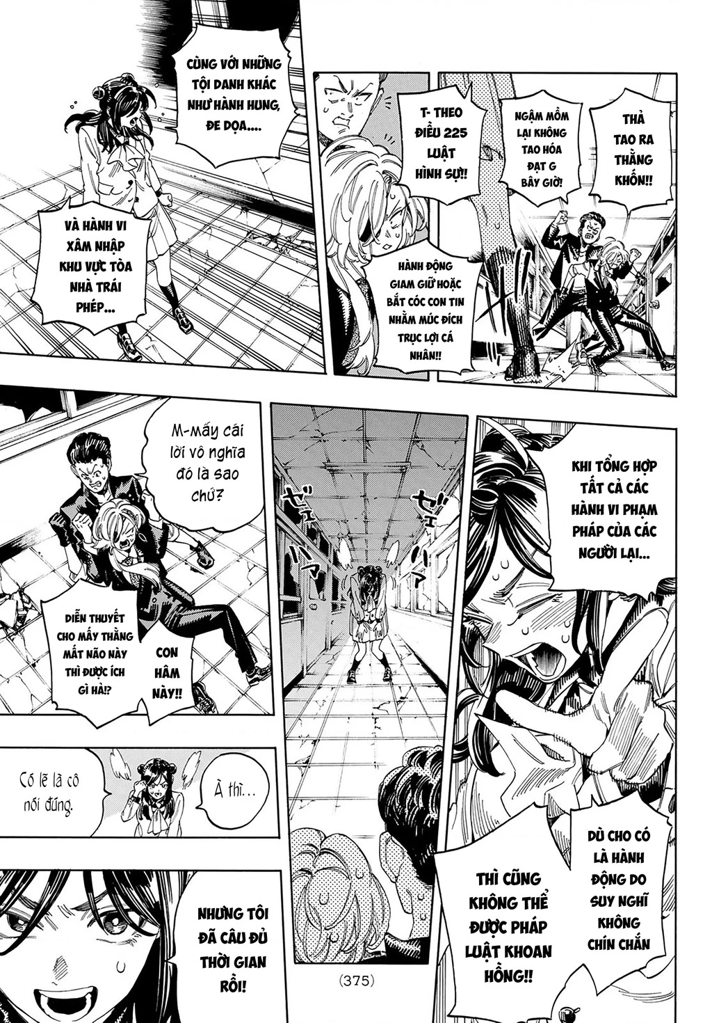 Vệ Sĩ Của Akabane Honeko Chapter 19: . Cuộc phản công từ cao trung Kinigashima - Trang 4