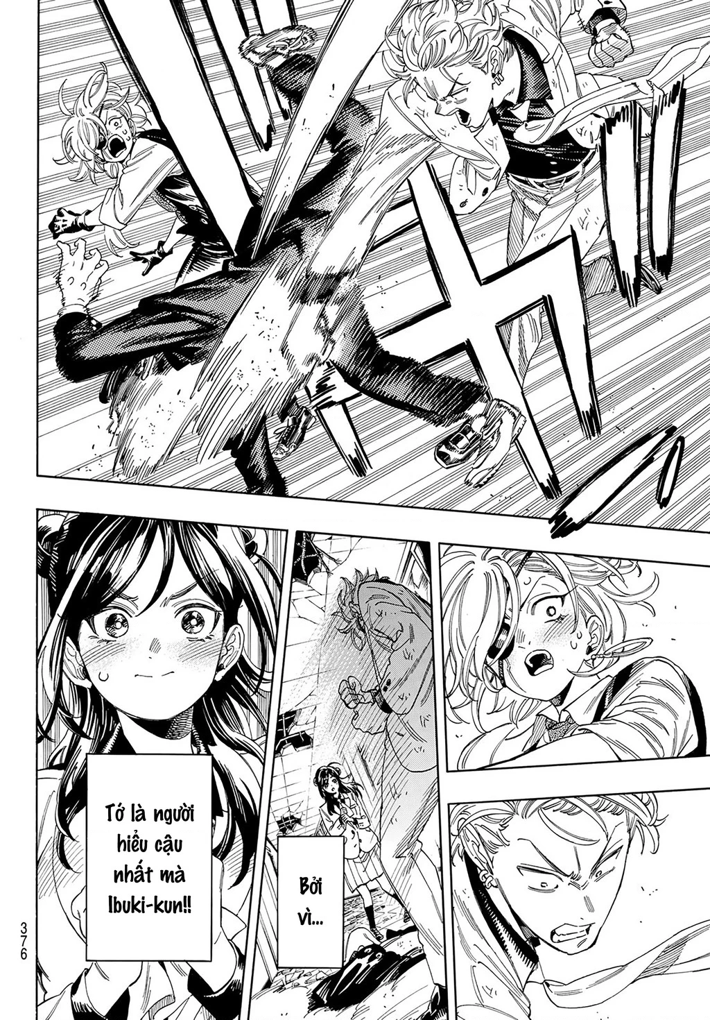 Vệ Sĩ Của Akabane Honeko Chapter 19: . Cuộc phản công từ cao trung Kinigashima - Trang 4