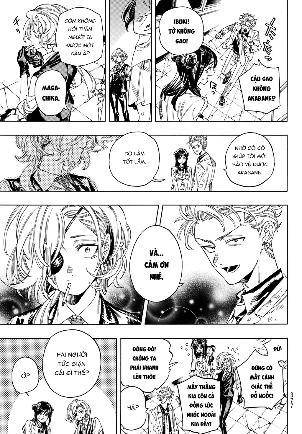 Vệ Sĩ Của Akabane Honeko Chapter 19: . Cuộc phản công từ cao trung Kinigashima - Trang 4