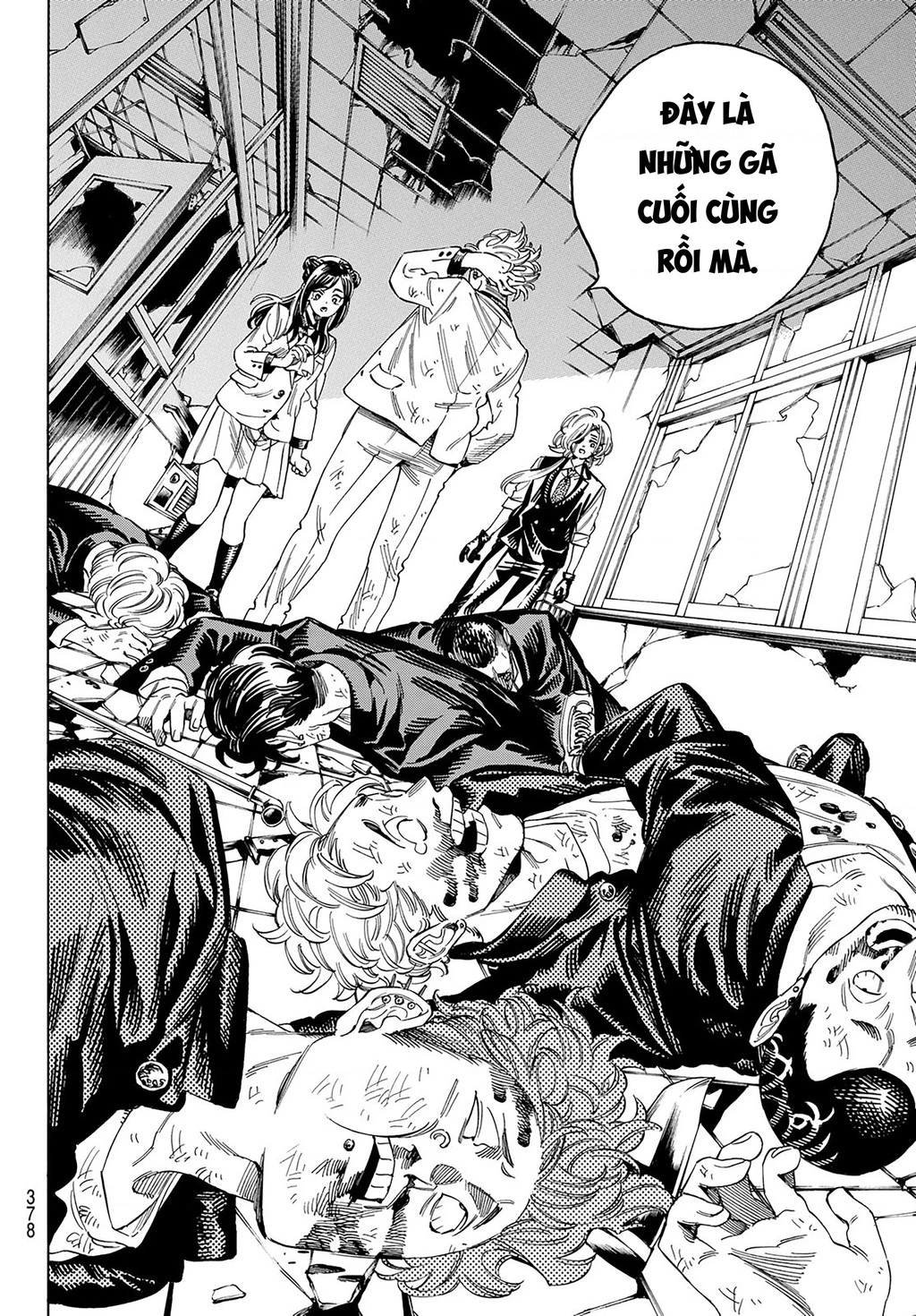 Vệ Sĩ Của Akabane Honeko Chapter 19: . Cuộc phản công từ cao trung Kinigashima - Trang 4