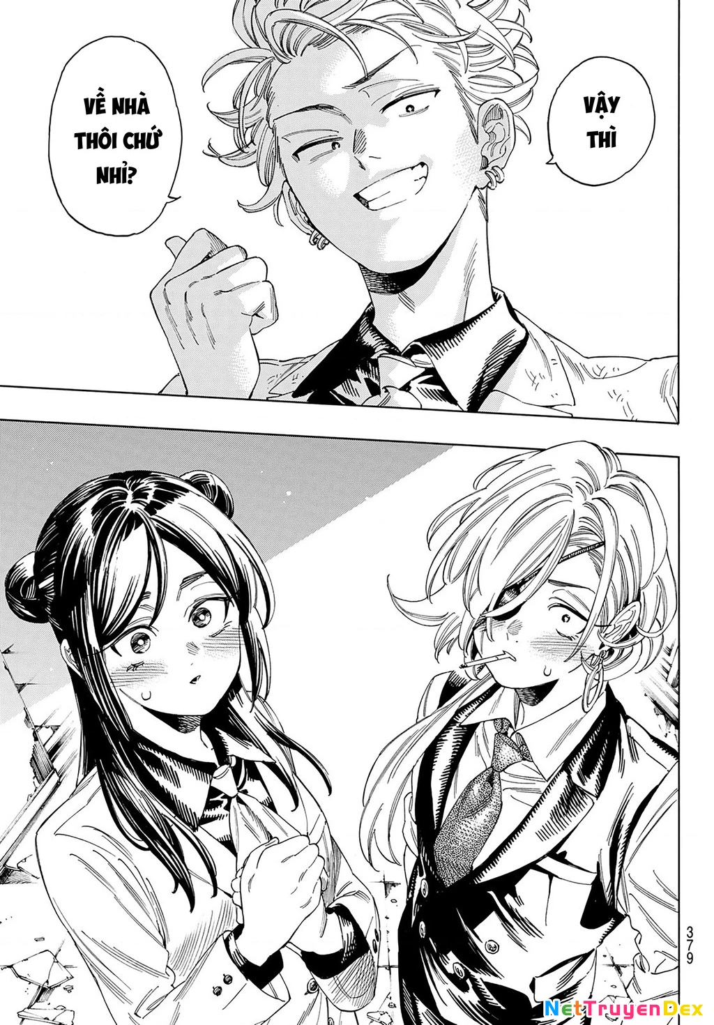 Vệ Sĩ Của Akabane Honeko Chapter 19: . Cuộc phản công từ cao trung Kinigashima - Trang 4