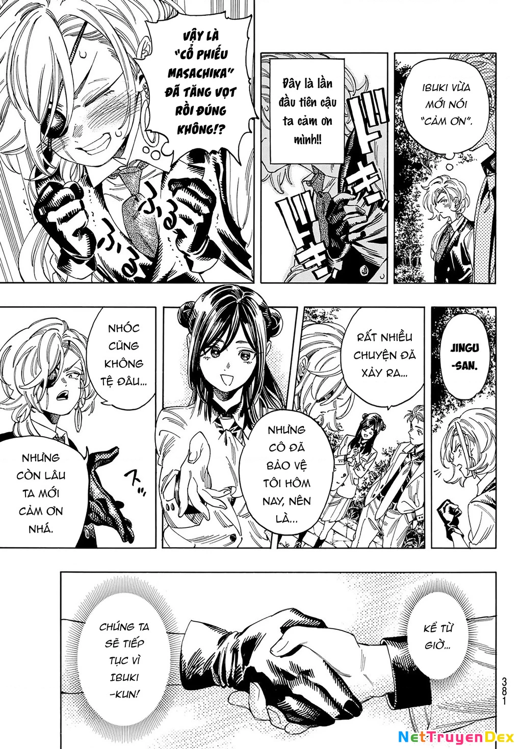 Vệ Sĩ Của Akabane Honeko Chapter 19: . Cuộc phản công từ cao trung Kinigashima - Trang 4