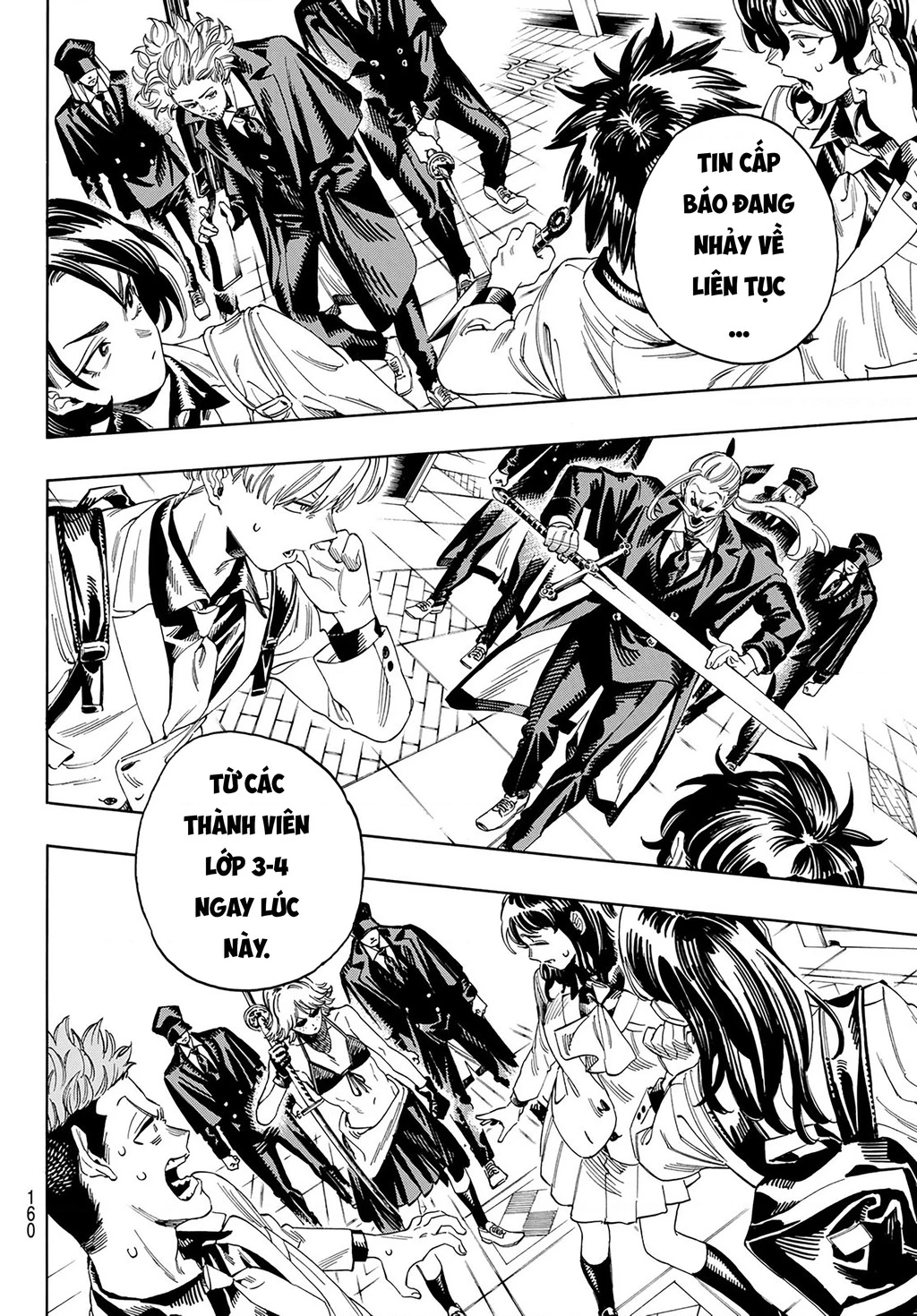 Vệ Sĩ Của Akabane Honeko Chapter 20: . Chuyến đi thực địa của lớp 3-4 - Trang 4