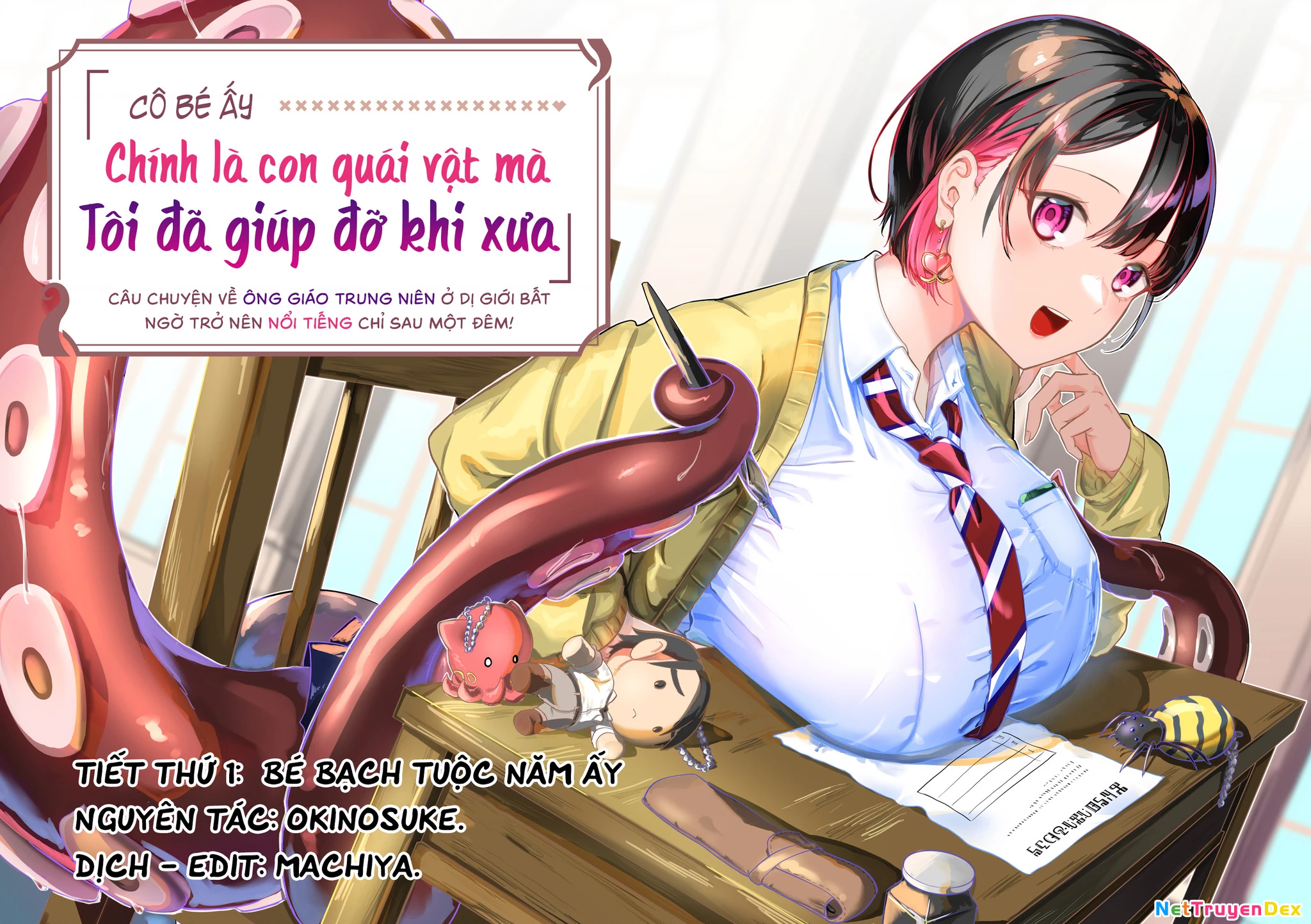 Con Quái Vật Mà Tôi Dạy Dỗ Năm Xưa Đã Hóa Thành Một Thiếu Nữ Xinh Đẹp Và Đến Gặp Tôi. Chapter 1 - Trang 4