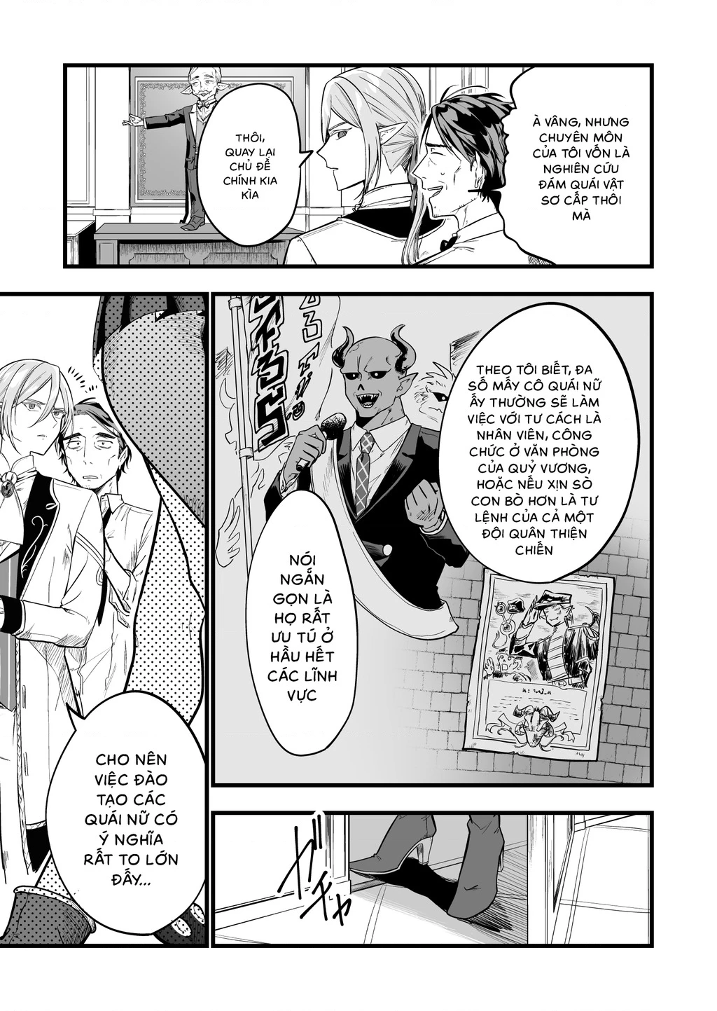Con Quái Vật Mà Tôi Dạy Dỗ Năm Xưa Đã Hóa Thành Một Thiếu Nữ Xinh Đẹp Và Đến Gặp Tôi. Chapter 1 - Trang 4