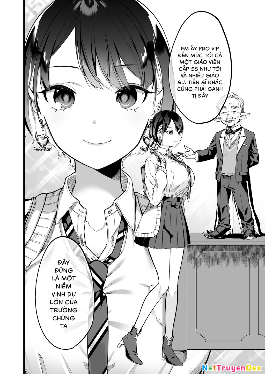 Con Quái Vật Mà Tôi Dạy Dỗ Năm Xưa Đã Hóa Thành Một Thiếu Nữ Xinh Đẹp Và Đến Gặp Tôi. Chapter 1 - Trang 4