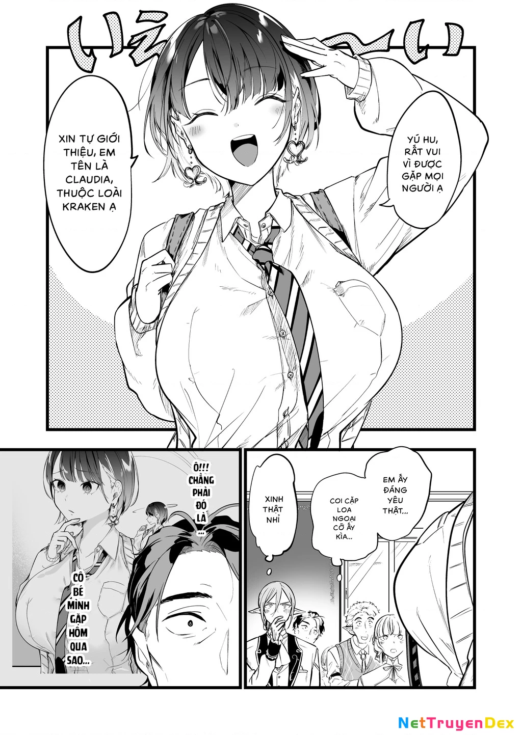 Con Quái Vật Mà Tôi Dạy Dỗ Năm Xưa Đã Hóa Thành Một Thiếu Nữ Xinh Đẹp Và Đến Gặp Tôi. Chapter 1 - Trang 4