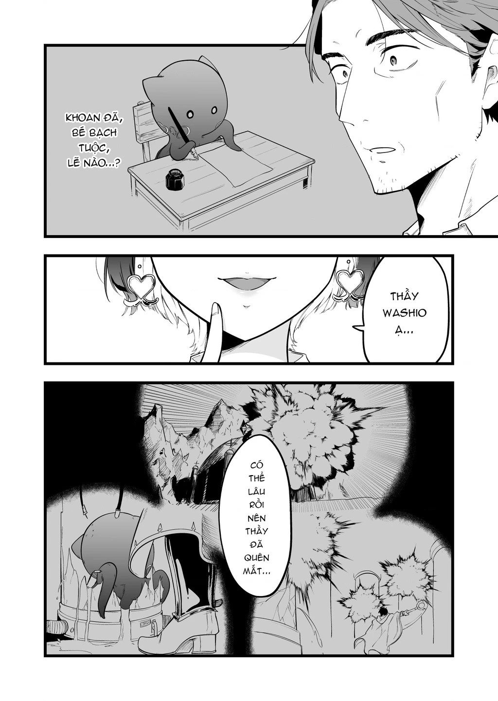 Con Quái Vật Mà Tôi Dạy Dỗ Năm Xưa Đã Hóa Thành Một Thiếu Nữ Xinh Đẹp Và Đến Gặp Tôi. Chapter 1 - Trang 4