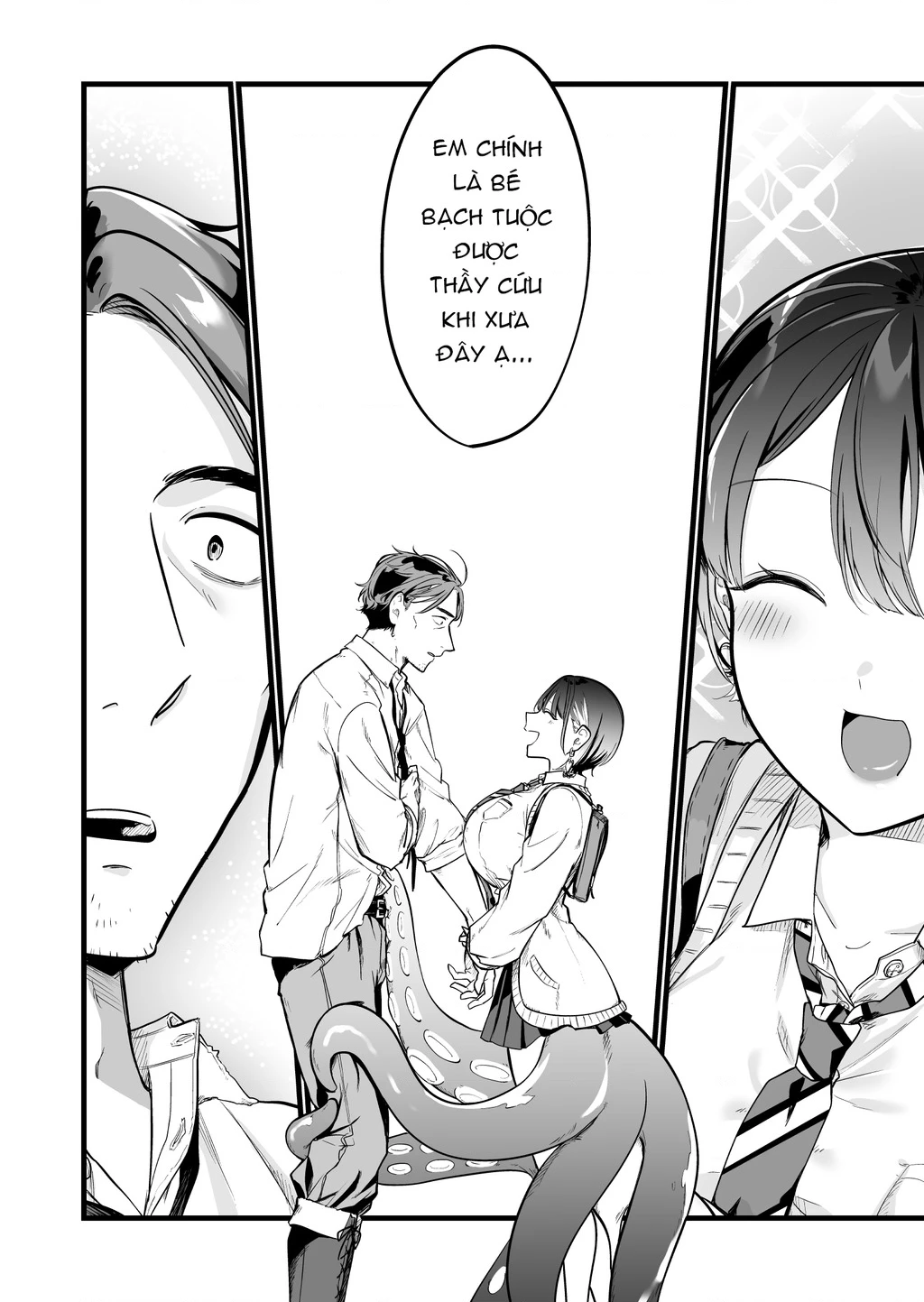 Con Quái Vật Mà Tôi Dạy Dỗ Năm Xưa Đã Hóa Thành Một Thiếu Nữ Xinh Đẹp Và Đến Gặp Tôi. Chapter 1 - Trang 4