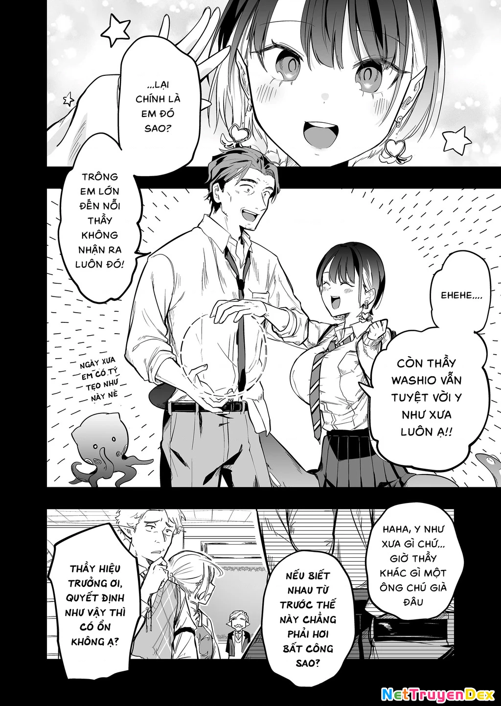 Con Quái Vật Mà Tôi Dạy Dỗ Năm Xưa Đã Hóa Thành Một Thiếu Nữ Xinh Đẹp Và Đến Gặp Tôi. Chapter 2 - Trang 4