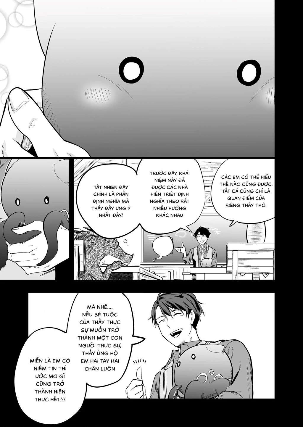 Con Quái Vật Mà Tôi Dạy Dỗ Năm Xưa Đã Hóa Thành Một Thiếu Nữ Xinh Đẹp Và Đến Gặp Tôi. Chapter 2 - Trang 4