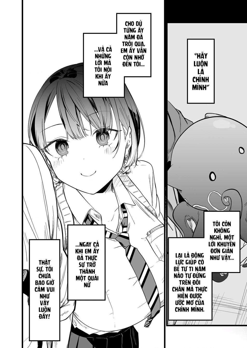 Con Quái Vật Mà Tôi Dạy Dỗ Năm Xưa Đã Hóa Thành Một Thiếu Nữ Xinh Đẹp Và Đến Gặp Tôi. Chapter 2 - Trang 4