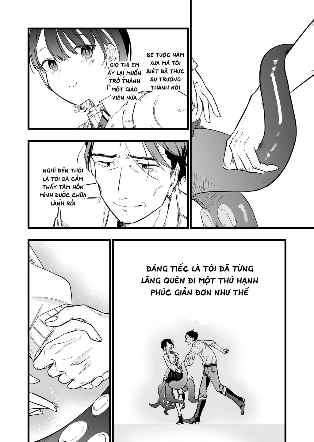 Con Quái Vật Mà Tôi Dạy Dỗ Năm Xưa Đã Hóa Thành Một Thiếu Nữ Xinh Đẹp Và Đến Gặp Tôi. Chapter 2 - Trang 4
