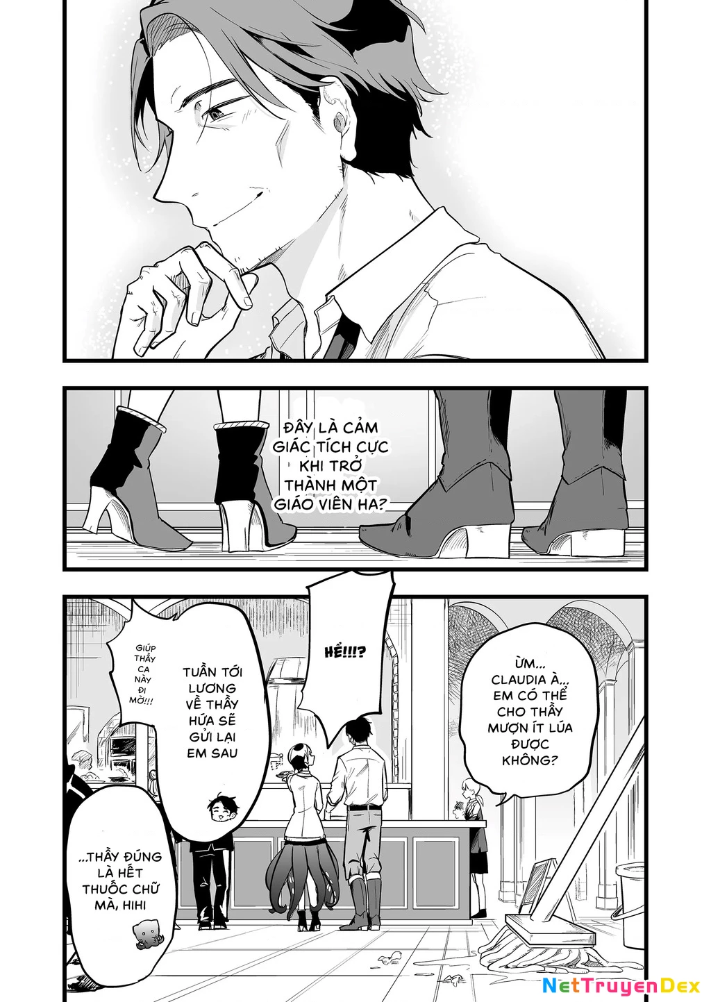 Con Quái Vật Mà Tôi Dạy Dỗ Năm Xưa Đã Hóa Thành Một Thiếu Nữ Xinh Đẹp Và Đến Gặp Tôi. Chapter 2 - Trang 4