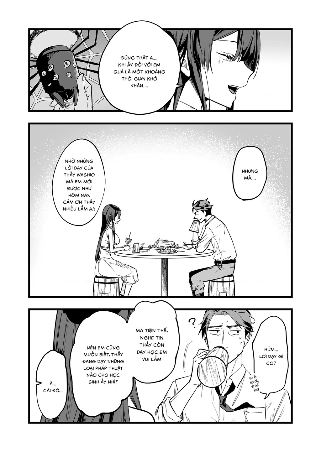 Con Quái Vật Mà Tôi Dạy Dỗ Năm Xưa Đã Hóa Thành Một Thiếu Nữ Xinh Đẹp Và Đến Gặp Tôi. Chapter 4 - Trang 4