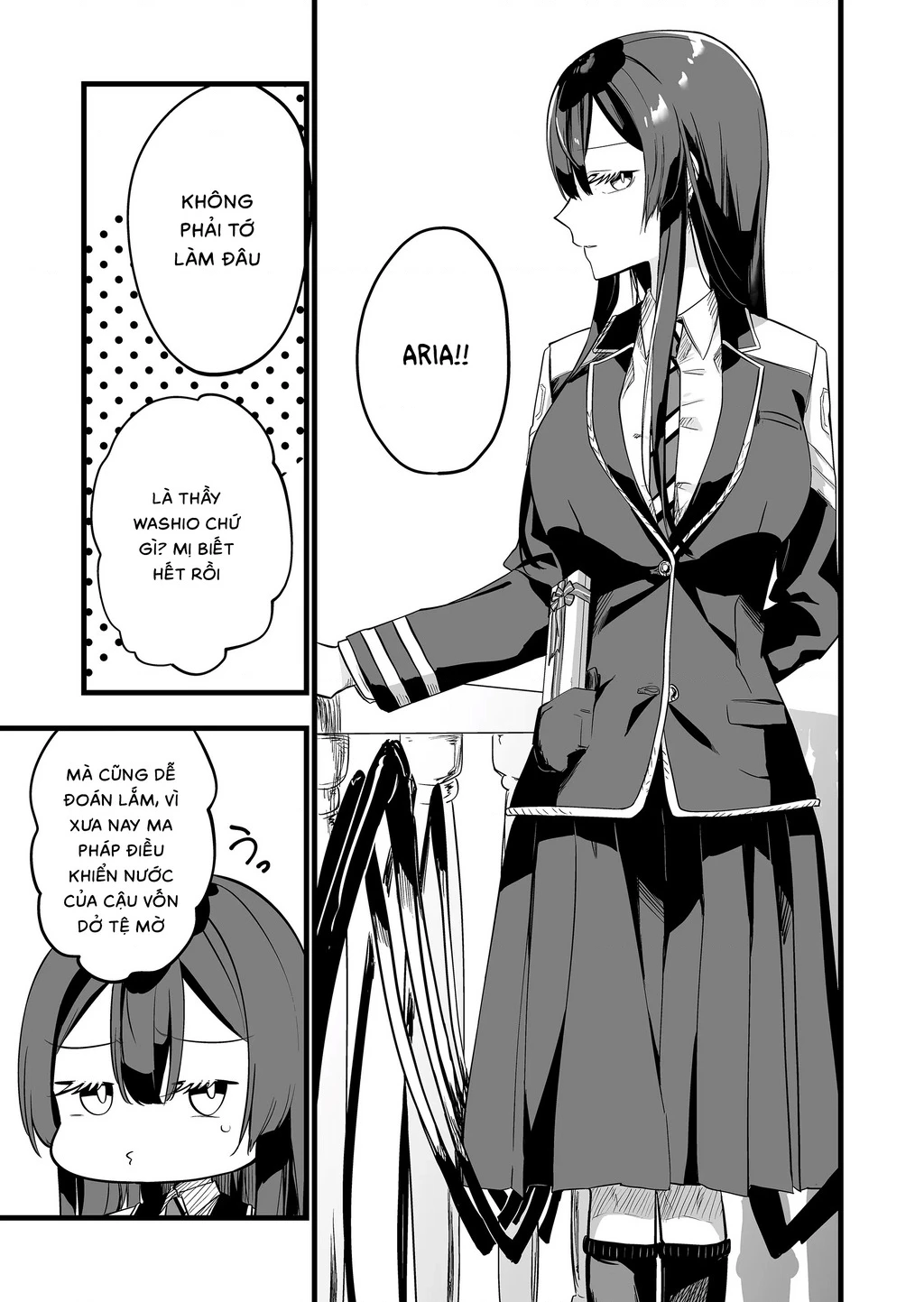 Con Quái Vật Mà Tôi Dạy Dỗ Năm Xưa Đã Hóa Thành Một Thiếu Nữ Xinh Đẹp Và Đến Gặp Tôi. Chapter 6 - Trang 4