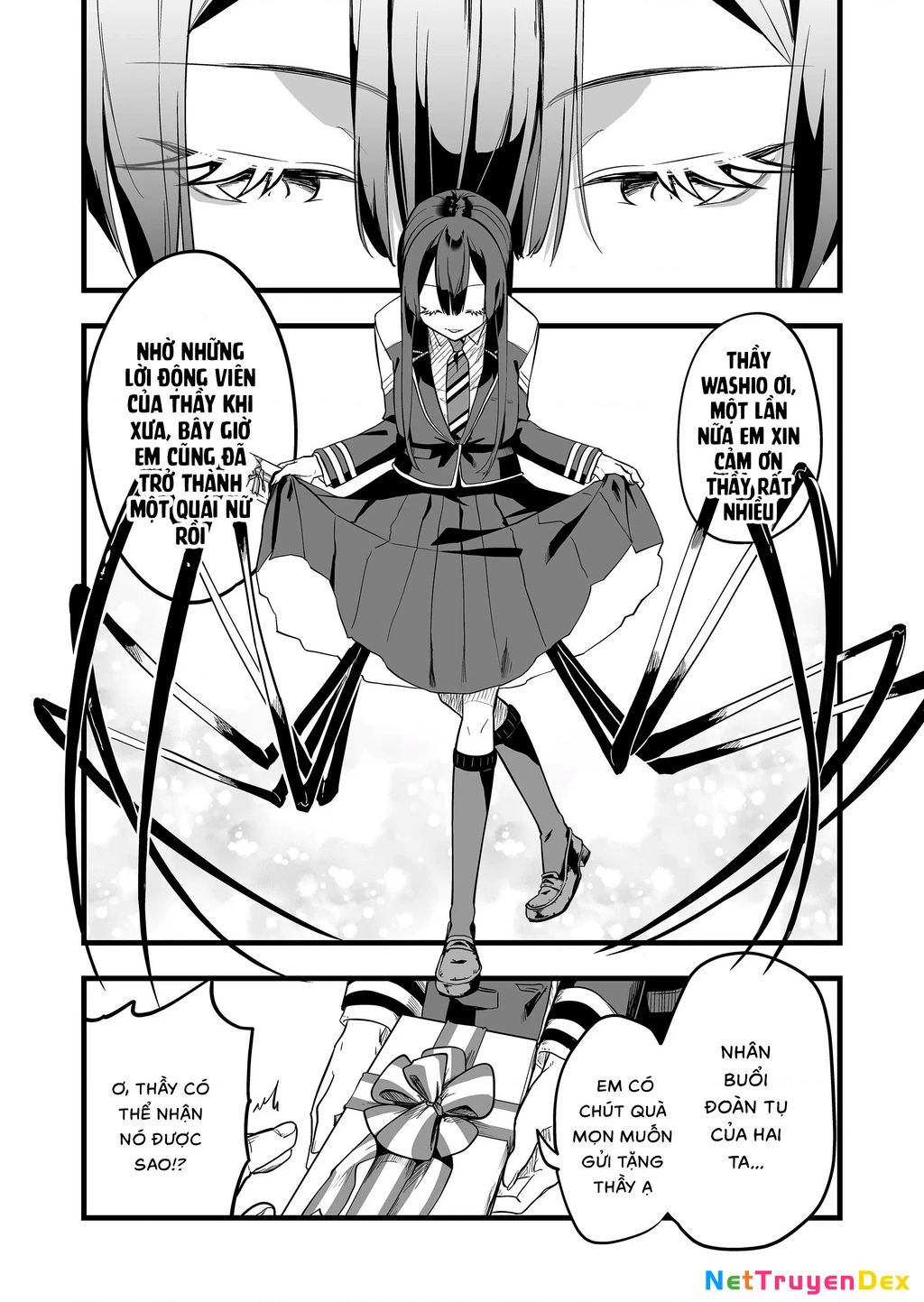 Con Quái Vật Mà Tôi Dạy Dỗ Năm Xưa Đã Hóa Thành Một Thiếu Nữ Xinh Đẹp Và Đến Gặp Tôi. Chapter 6 - Trang 4