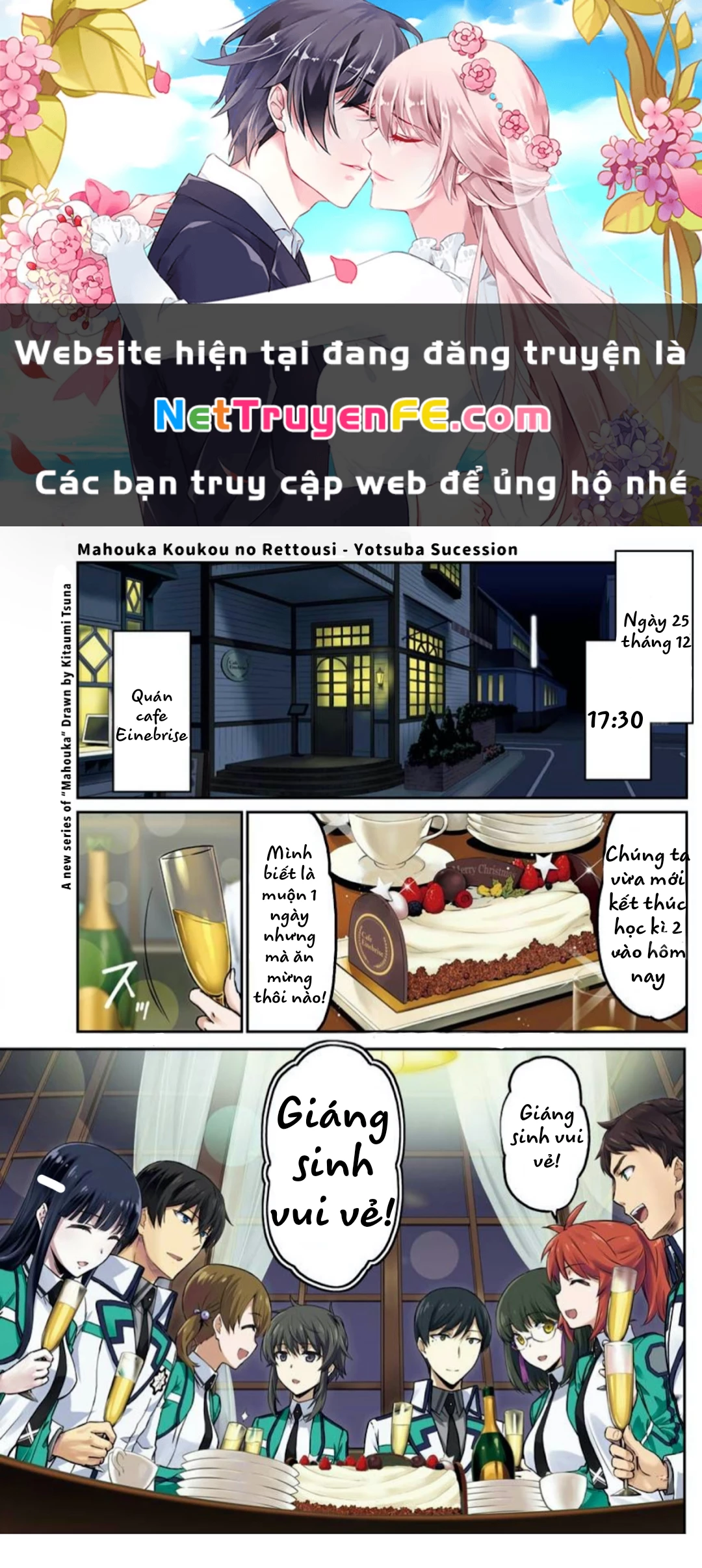 Mahouka Koukou No Rettousei - Yotsuba Keishou-Hen Chapter 1 - Trang 2