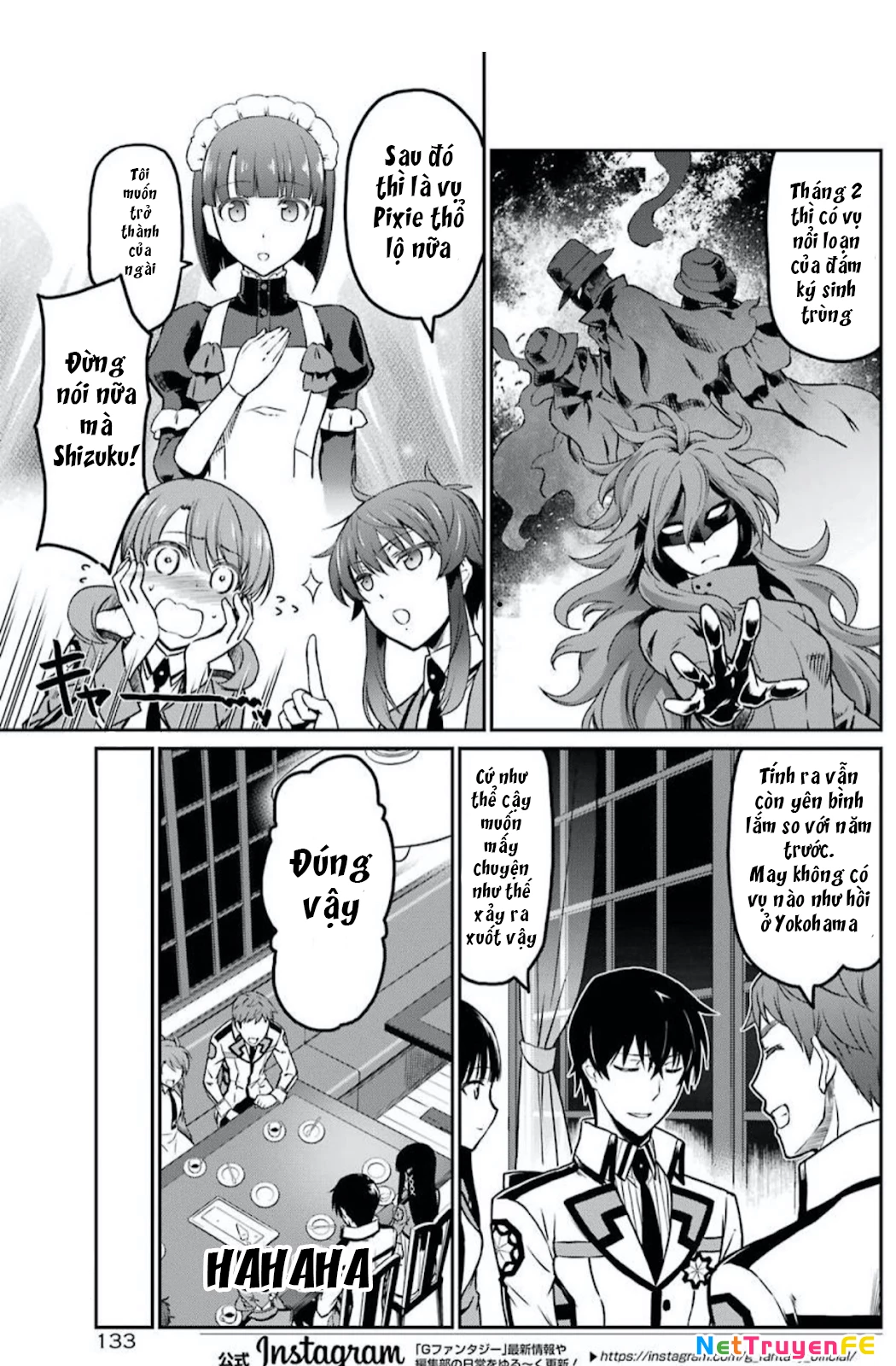 Mahouka Koukou No Rettousei - Yotsuba Keishou-Hen Chapter 1 - Trang 2