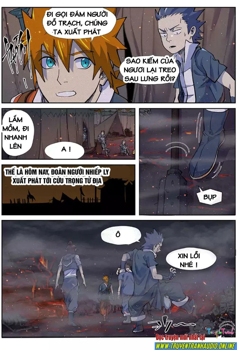 Yêu Thần Ký Chapter 254.5 - Next Chapter 255: a - Cột sáng màu đỏ