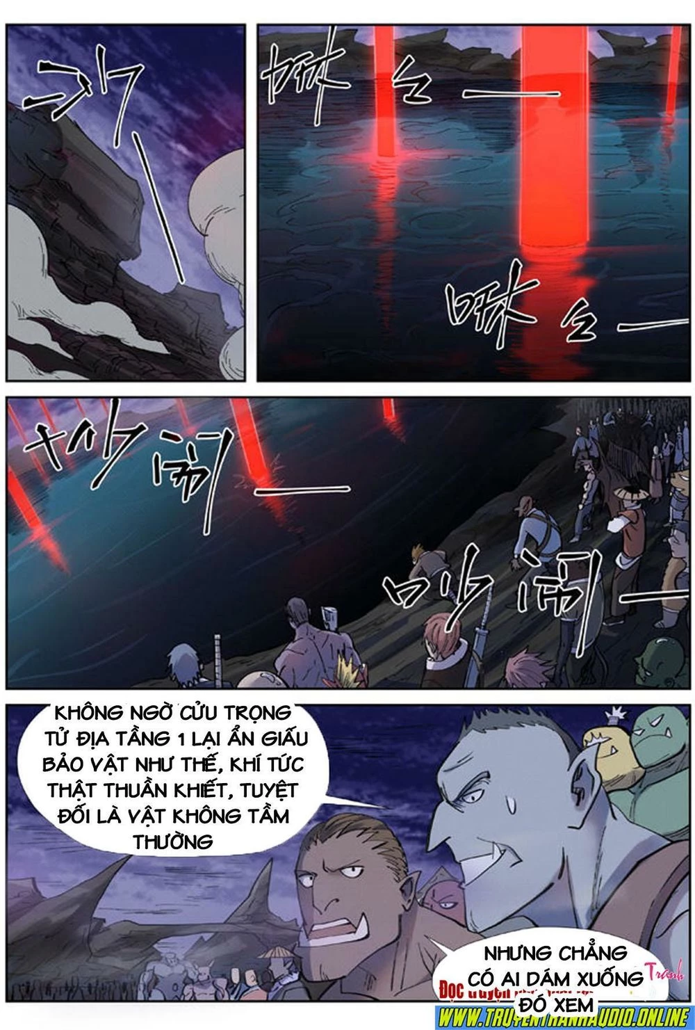 Yêu Thần Ký Chapter 255: a - Cột sáng màu đỏ - Next Chapter 255