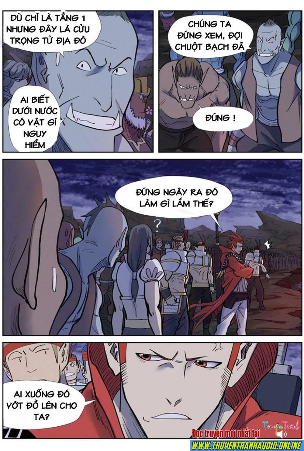 Yêu Thần Ký Chapter 255: a - Cột sáng màu đỏ - Next Chapter 255