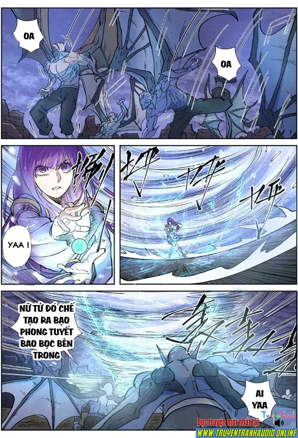 Yêu Thần Ký Chapter 258: a - Bạo Phong Tuyết + Trọng Lực Khí Tràng - Next Chapter 258