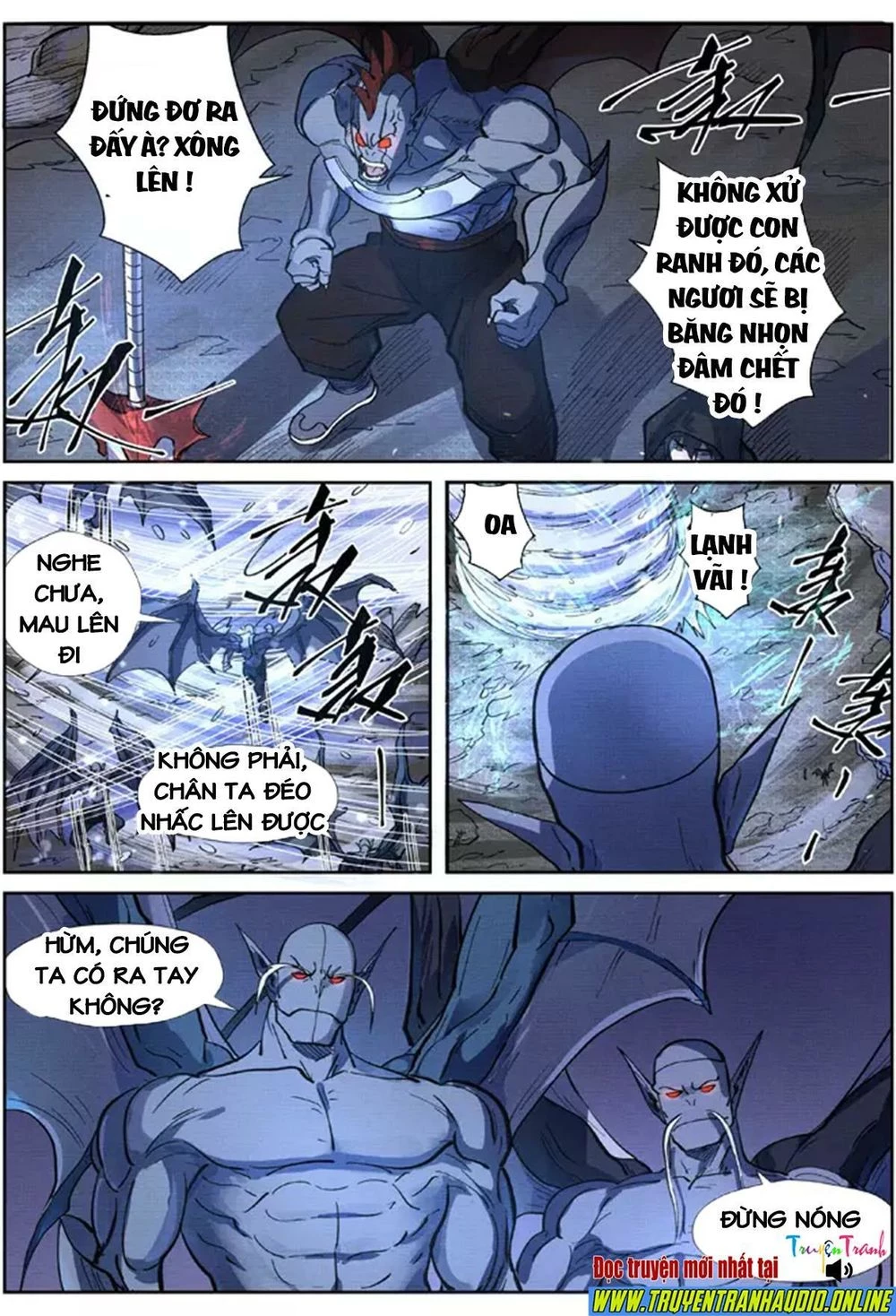 Yêu Thần Ký Chapter 258: a - Bạo Phong Tuyết + Trọng Lực Khí Tràng - Next Chapter 258