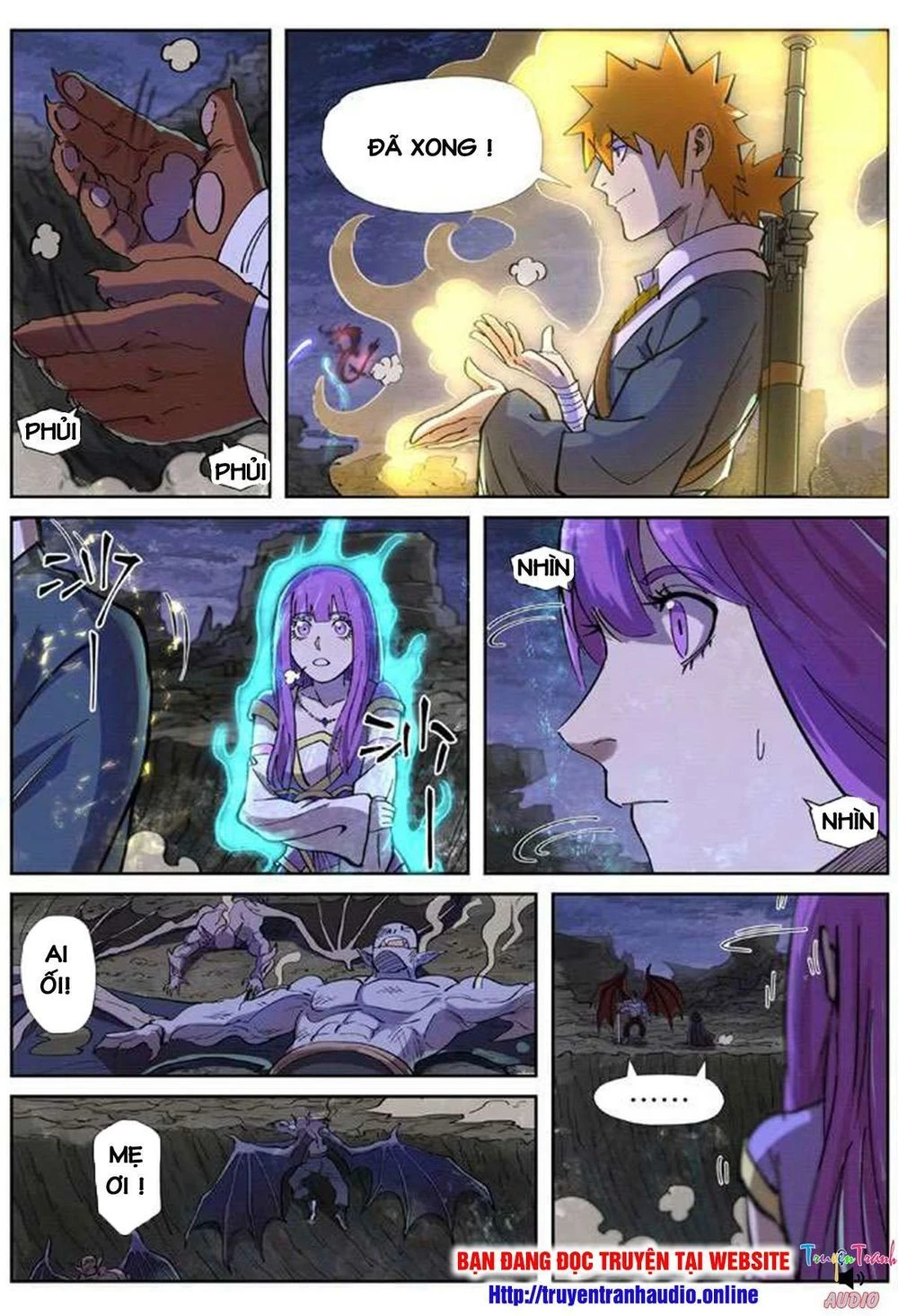 Yêu Thần Ký Chapter 259: a - 10 lần quang ám nguyên khí bạo! - Trang 4