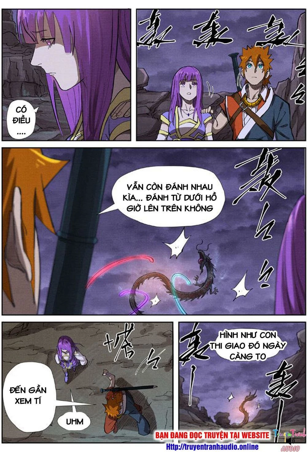 Yêu Thần Ký Chapter 260.5 - Next Chapter 261: a - Thi Giao chạy trốn