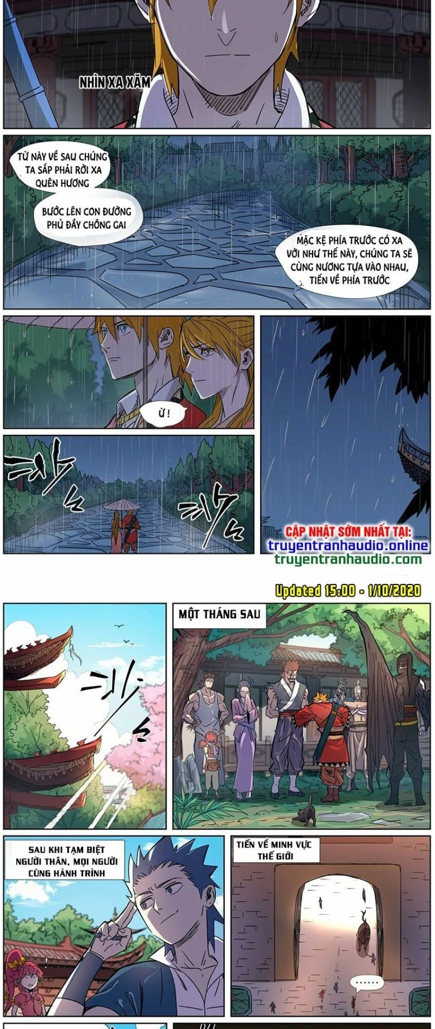 Yêu Thần Ký Chapter 295: - Lên đường - Trang 4