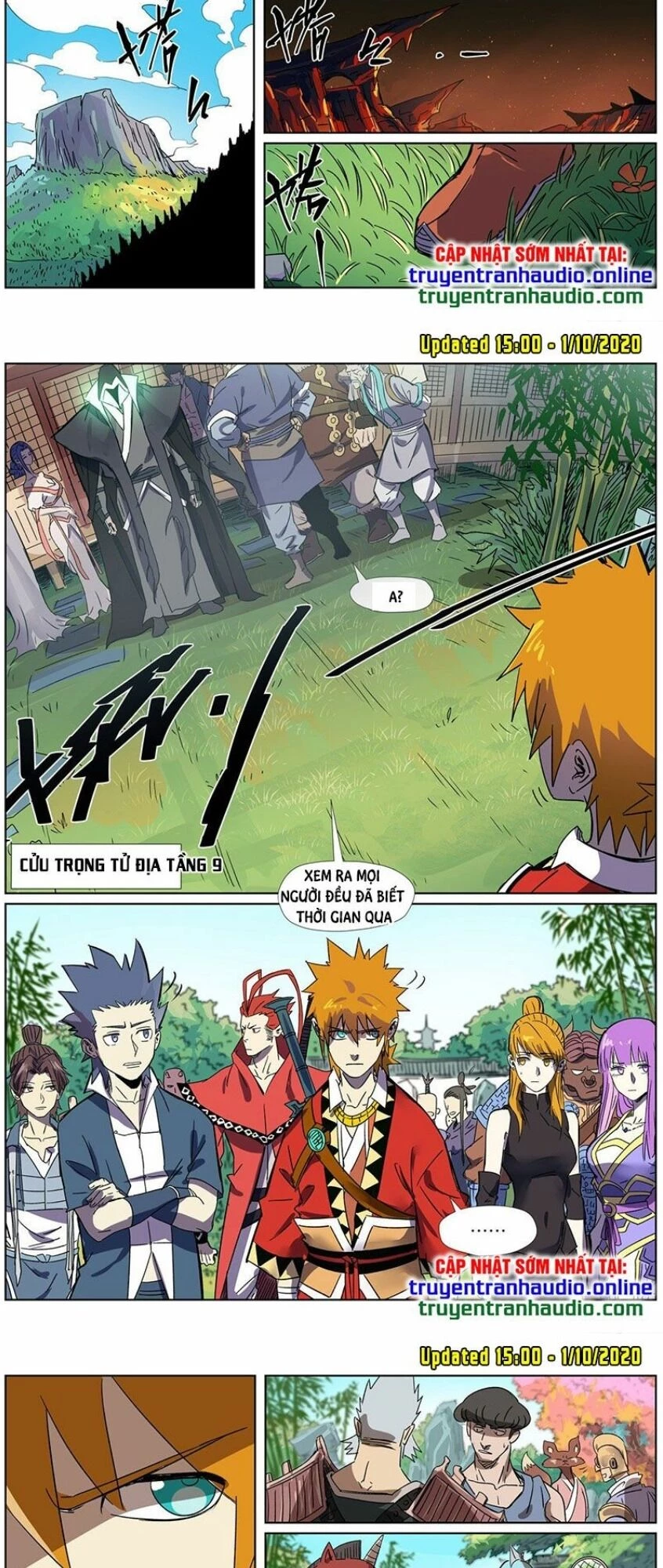 Yêu Thần Ký Chapter 295: - Lên đường - Trang 4