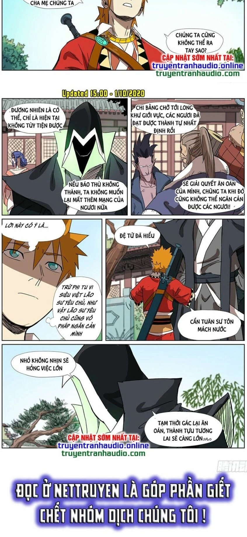 Yêu Thần Ký Chapter 295: - Lên đường - Trang 4