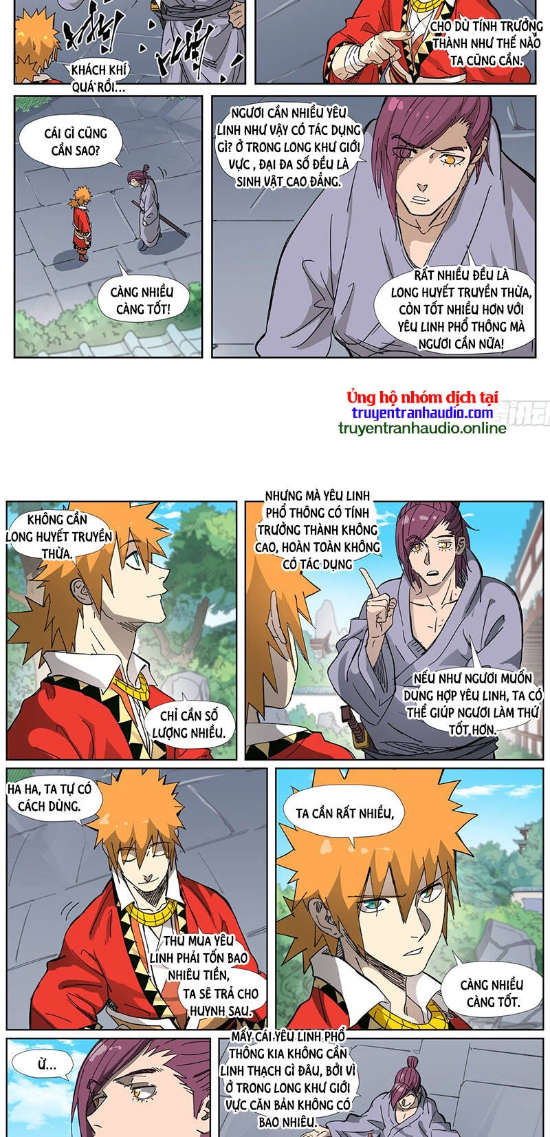 Yêu Thần Ký Chapter 327 - Trang 4