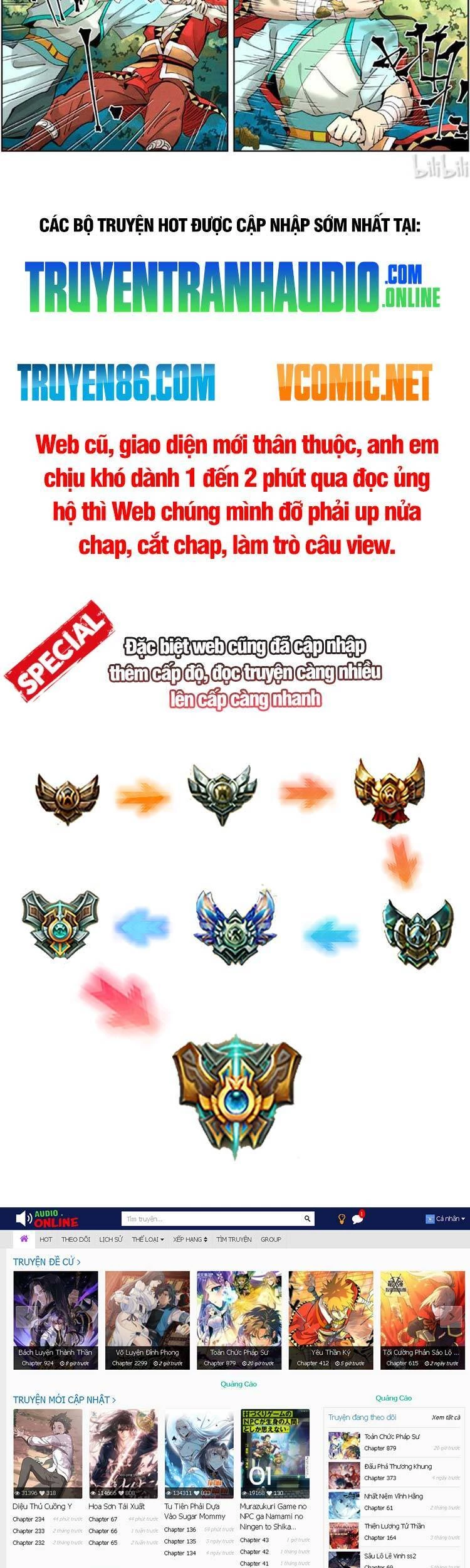 Yêu Thần Ký Chapter 416 - Trang 4