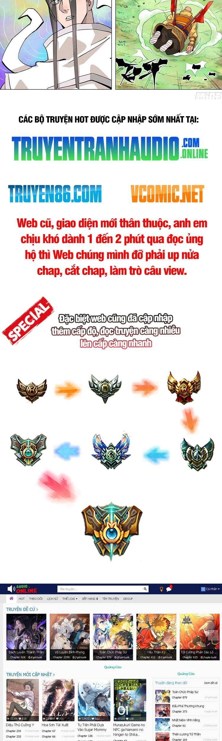 Yêu Thần Ký Chapter 422 - Trang 4